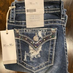 Brand new with tags Miss Me Jeans.